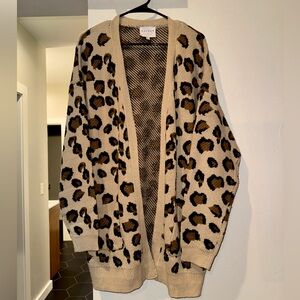 Leopard Cardigan